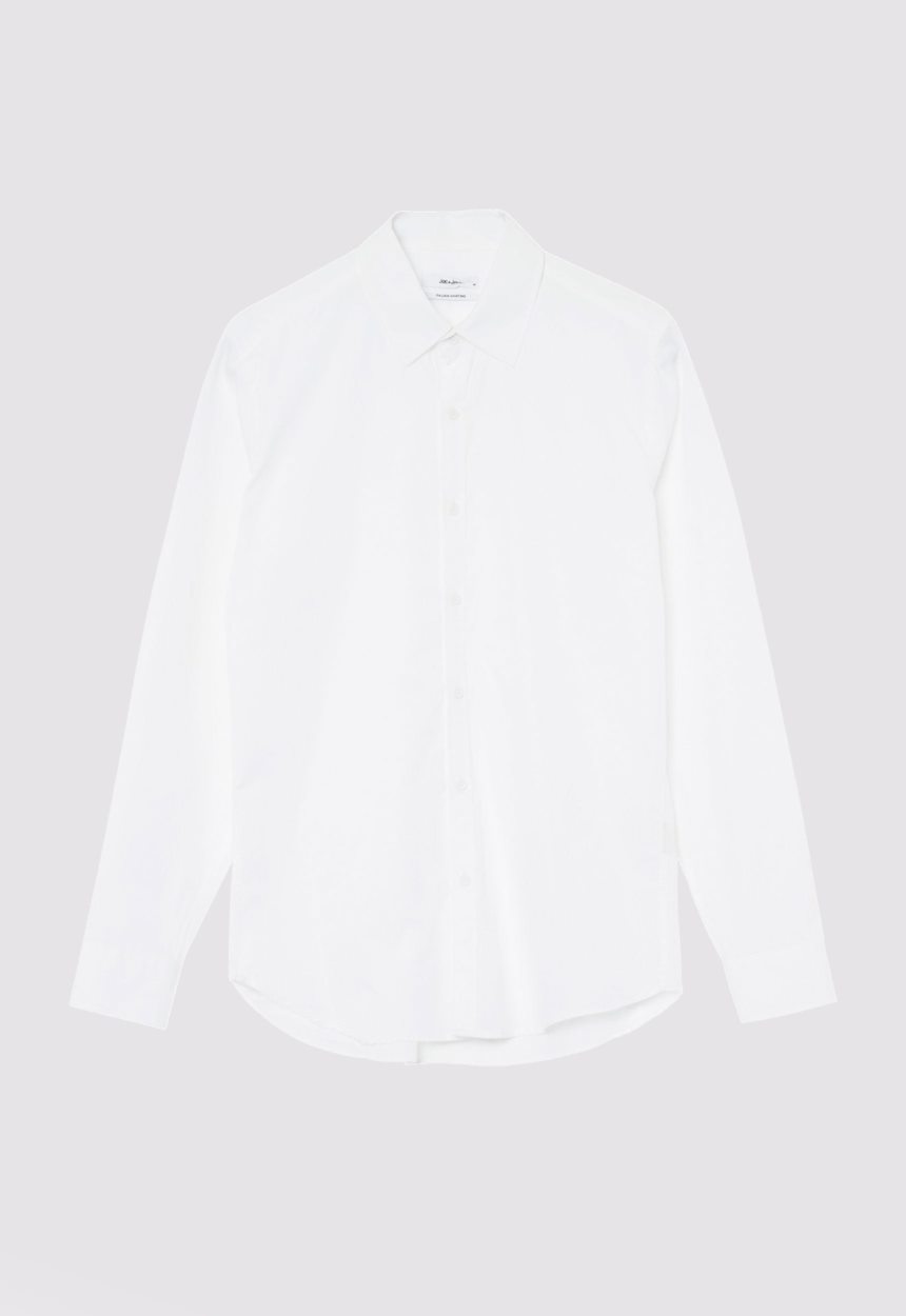 Jac + Jack White Cotton Shirt - White